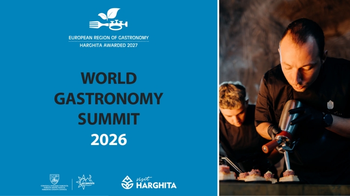 Visit Harghita va selecta reprezentantul județului pentru World Gastronomy Summit 2026