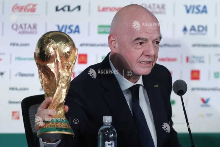 Fotbal – CM 2026: Infantino apără pauzele de hidratare