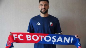 Fotbal: Portarul Ionuț Gurău, transferat la FC Botoșani