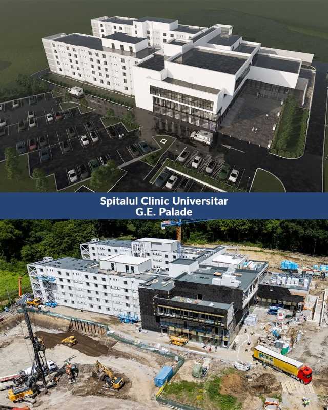Mureș: Noul spital al UMFST, redenumit oficial Spitalul Clinic Universitar ‘George Emil Palade’