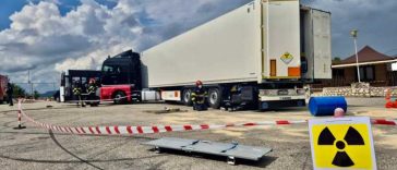 Argeș: Amplu exercițiu de intervenție în caz de incidente produse în transporturile nucleare și radiologice