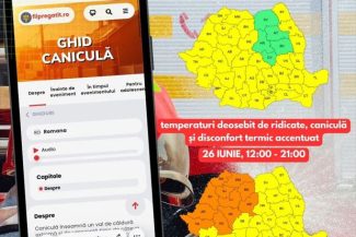 IGSU avertizează: Valul de căldură pune stăpânire pe întreaga țară; luați măsuri pentru a vă proteja sănătatea