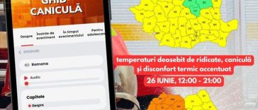IGSU avertizează: Valul de căldură pune stăpânire pe întreaga țară; luați măsuri pentru a vă proteja sănătatea