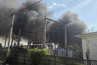 Dâmbovița: Incendiul de la un punct de transformare electrică din Pucioasa a fost localizat