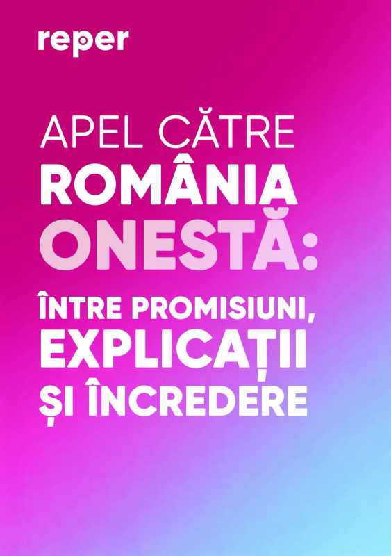 REPER: Propunem soluția rotației la guvernare între PSD și alianța reformistă, cu reformiștii primii