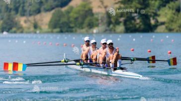 Canotaj: Echipajul masculin de patru rame al României, calificat în Finala A la Cupa Mondială de la Lucerna