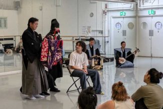 Workshop de bunraku susținut de artiști japonezi, la Teatrul Țăndărică