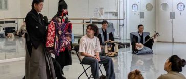 Workshop de bunraku susținut de artiști japonezi, la Teatrul Țăndărică