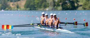 Canotaj: Echipajul masculin de patru rame al României, medaliat cu argint la Cupa Mondială de la Lucerna
