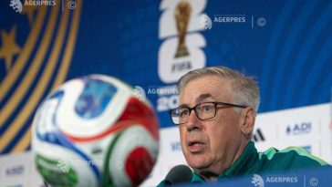 Fotbal – CM 2026: ‘Încă nu s-a conturat nicio favorită’, a afirmat selecționerul Braziliei, Carlo Ancelotti
