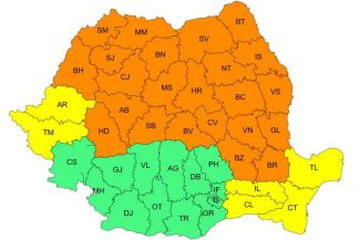 ANM: Cod portocaliu de caniculă în peste jumătate din țară, miercuri; Cod galben, în șase județe