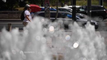 Vreme caniculă în București, în următoarele zile; de miercuri după-amiaza, apar aversele și descărcările electrice