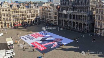 SUA250/Ceremoniile din parcul Cinquantenaire din Bruxelles, sub focul artificiilor și al criticilor