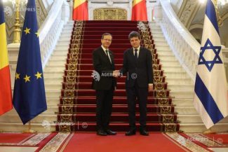 VIDEO Nicușor Dan: Relația România-Israel este puternică la nivel politic, economic, uman