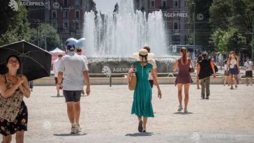 Caniculă în Europa/Cel puțin 130 de milioane de persoane afectate luni de temperaturi de peste 35°C (analiză AFP)