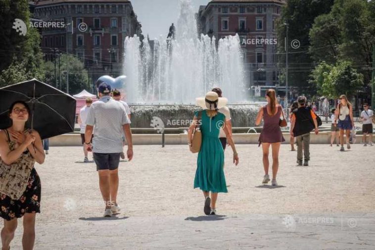 Caniculă în Europa/Cel puțin 130 de milioane de persoane afectate luni de temperaturi de peste 35°C (analiză AFP)