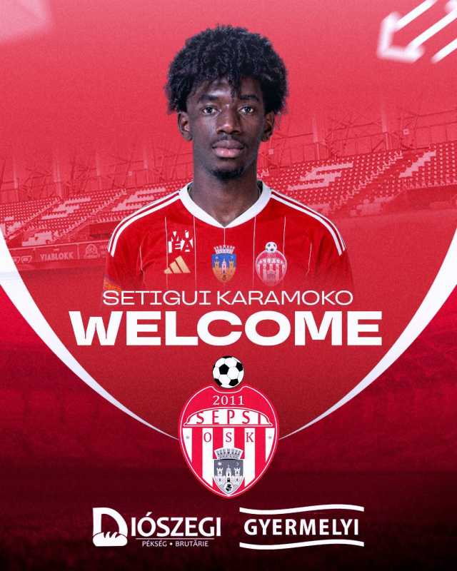 Fotbal: Sepsi OSK a reușit al șaselea transfer al verii, fundașul francez Setigui Karamoko