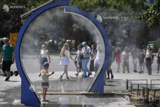 O nouă zi caniculară în întreaga țară, cu temperaturi maxime de peste 40 de grade