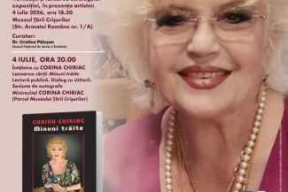 Bihor: Expoziția ‘Corina Chiriac. Istoriile unei mari artiste’ – la Muzeul Țării Crișurilor