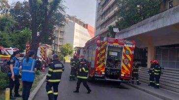 Bacău: Incendiu la Unitatea de Primiri Urgențe a Spitalului Județean; circa 140 de persoane evacuate