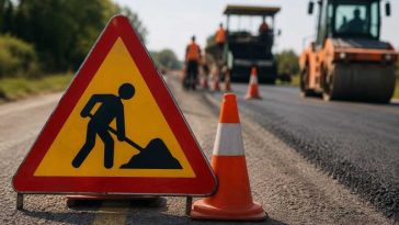Gorj: Restricții temporare de circulație pe DN 67, în zona Drăgoieni; încep lucrările de asfaltare