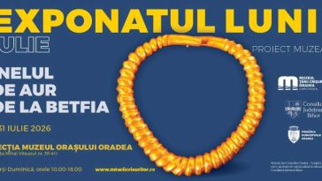 Bihor: Inelul de aur de la Betfia, exponatul lunii iulie la Muzeul Țării Crișurilor