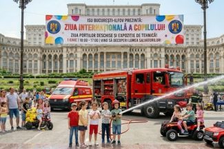 Ziua Copilului, celebrată la Palatul Cotroceni / ”Porţi Deschise” la Camera Deputaţilor / Expoziţie cu tehnică a ISU Bucureşti-Ilfov