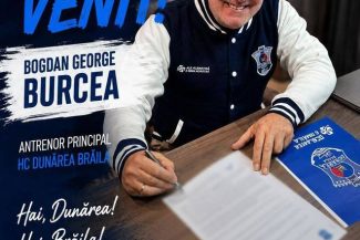 Handbal feminin: Dunărea Brăila anunţă numirea lui Bogdan Burcea în funcţia de antrenor principal