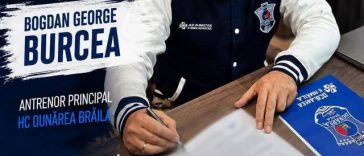 Handbal feminin: Dunărea Brăila anunţă numirea lui Bogdan Burcea în funcţia de antrenor principal