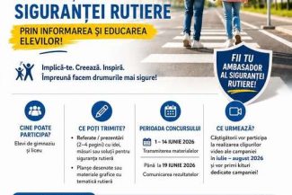 CNAIR lansează concursul de idei şi creativitate pentru creşterea siguranţei rutiere prin informarea şi educarea elevilor