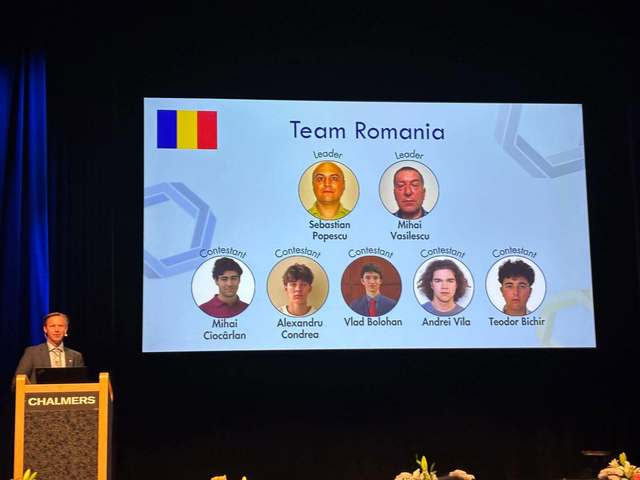 Ministerul Educaţiei: Rezultate excelente obţinute de echipa României la Olimpiada Europeană de Fizică 2026 / România, reprezentată de elevi de la Liceul Teoretic Internaţional de Informatică Bucureşti