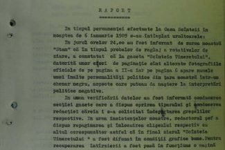 CNSAS publică documentul care arată că, în ianuarie 1989, din greşeală, ziarul ”Scânteia Tineretului” a postat fotografia lui Nicolae Ceauşescu într-un chenar negru – ”mort şi îngropat” / Intervenţie în miez de noapte a Securităţii