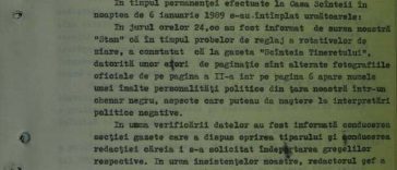 CNSAS publică documentul care arată că, în ianuarie 1989, din greşeală, ziarul ”Scânteia Tineretului” a postat fotografia lui Nicolae Ceauşescu într-un chenar negru – ”mort şi îngropat” / Intervenţie în miez de noapte a Securităţii