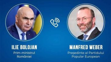Ilie Bolojan, convorbire cu preşedintele PPE, Manfred Weber: Am discutat despre situaţia politică din România, despre fondurile europene şi despre reformele pe care trebuie să le facem în perioada următoare