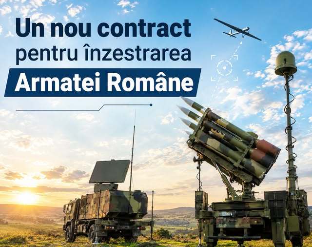 Radu Miruţă: A fost semnat contractul privind achiziţia primelor sisteme antiaeriene SHORAD – VSHORAD, destinate protecţiei împotriva ameninţărilor aeriene