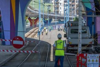Primăria Capitalei, despre stadiul lucrărilor la Pasajul Basarab: La fix o săptămână de la startul lucrărilor, deja o bună parte din schele sunt montate / Din noaptea de duminică spre luni se închide calea de pe sensul Bd. Titulescu – Şos. Grozăveşti