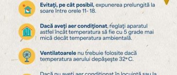 Ministerul Sănătăţii solicită activarea planurilor de măsuri pentru reducerea riscurilor medicale cauzate de temperaturile extreme