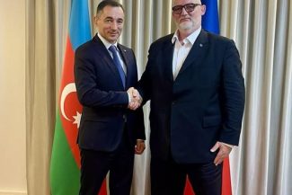 Adrian-Victor Vevera, Directorul General ICI București, întâlnire cu Ambasadorul Azerbaidjanului la sediul Ambasadei - discuții pe securitate cibernetică și diplomație digitală