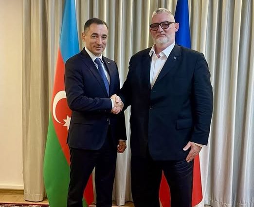 Adrian-Victor Vevera, Directorul General ICI București, întâlnire cu Ambasadorul Azerbaidjanului la sediul Ambasadei - discuții pe securitate cibernetică și diplomație digitală