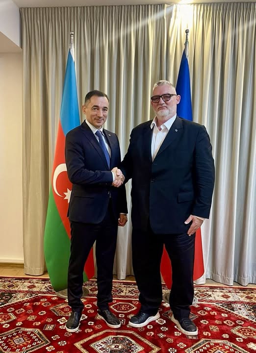 Adrian-Victor Vevera, Directorul General ICI București, întâlnire cu Ambasadorul Azerbaidjanului la sediul Ambasadei - discuții pe securitate cibernetică și diplomație digitală