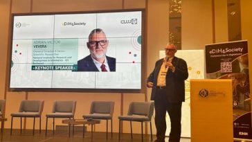 Dr. ing. Adrian-Victor Vevera, Director General ICI Bucuresti, in sedinta de keynote la Cluj Innovation Days 2026