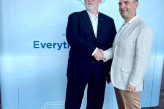 Adrian-Victor Vevera director ICI București la lansarea platformei MyDUDE by Danubius Exim pentru digitalizarea comerțului românesc 2024