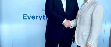 Adrian-Victor Vevera director ICI București la lansarea platformei MyDUDE by Danubius Exim pentru digitalizarea comerțului românesc 2024