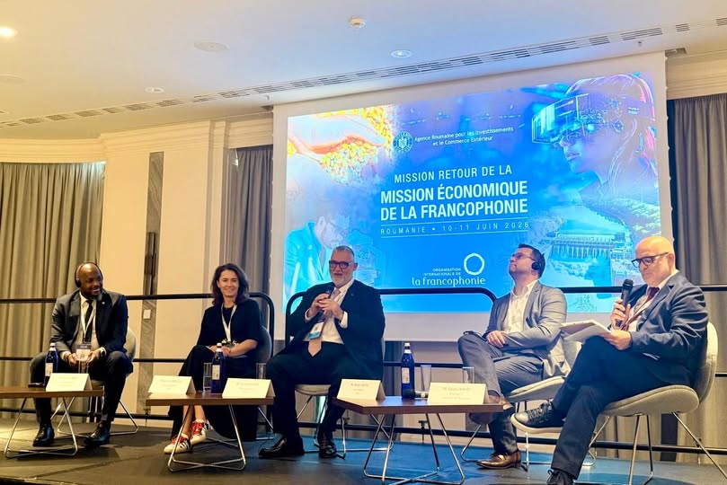 Adrian-Victor Vevera reprezintă ICI București la Misiunea Economică a Francofoniei