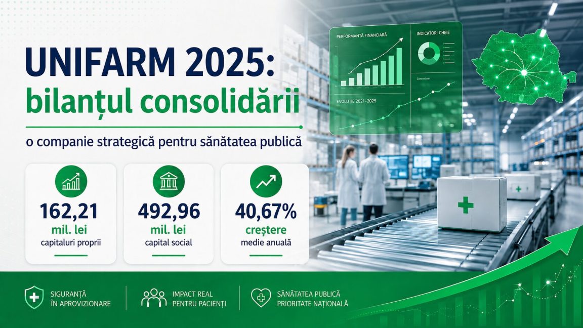 CN UNIFARM: de la presiune financiară la reconstrucție strategică în sănătatea publică