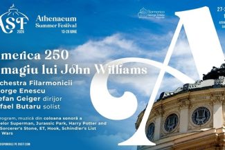 Athenaeum Summer Festival – Concerte care celebrează America prin muzica legendarului compozitor John Williams, în 27 şi 28 iunie