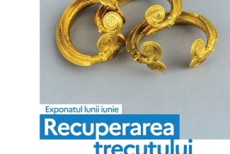 Trei brăţări preistorice din aur, repatriate după ce au fost identificate la o casă de licitaţii în Monaco, prezentate la Muzeul Naţional de Istorie a României