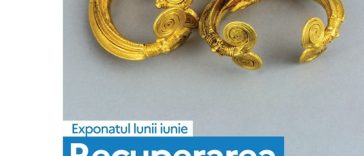 Trei brăţări preistorice din aur, repatriate după ce au fost identificate la o casă de licitaţii în Monaco, prezentate la Muzeul Naţional de Istorie a României