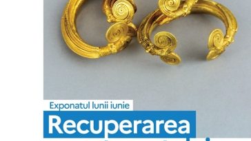 Trei brăţări preistorice din aur, repatriate după ce au fost identificate la o casă de licitaţii în Monaco, prezentate la Muzeul Naţional de Istorie a României