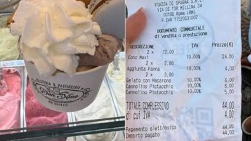 O americancă denunţă o ”capcană pentru turişti” într-o postare devenită virală, după ce a plătit, la Roma, 44 de euro pe două îngheţate